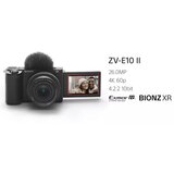 Sony ZV-E10 II + E PZ 16–50 mm F3,5–5,6 OSS II, Black Cijene