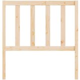  Uzglavlje za krevet 96 x 4 x 100 cm od masivne borovine | shoptok.hr