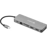 Sandberg USB-C hub razdelilnik, 13-v-1 | Shoptok.si