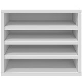  Organizator za stol bijeli 36 x 26 x 29,5 cm konstruirano drvo | Eponuda.com