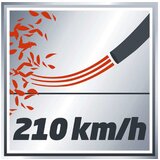 Einhell power x-change akumulatorski puhač lišća ge-cl 18 li e-solo (18 v, bez akumulatora, brzina puhanja: 210 km/h) + bauhaus jamstvo 5 godina na uređaje na električni ili motorni pogon | shoptok.hr