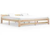 The Living Store Posteljni okvir trdna borovina 200x200 cm - Posteljni Okvir, (21525677) Cene