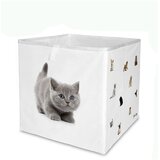 Butter Kings Bijeli tekstilni organizator za dječje igračke 32x32x32 cm The Cutest Ones – | shoptok.hr