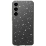 Onasi Silikonski ovitek z bleščicami za Samsung Galaxy A17 - prozoren s srebrnimi bleščicami Cene