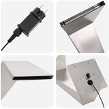  Vodopad za Bazen Nehrđajući čelik 63,5 x 29 x 51 cm Srebrna | shoptok.hr