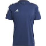 Adidas Tehnička sportska majica 'Tiro 23 Club' plava / bijela