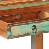  Konzolni stol 110 x 30 x 75 cm od masivnog obnovljenog drva | shoptok.hr