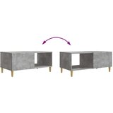  Stolić za kavu Betonska siva 90 x 50 x 40 cm Konstruirano drvo - Betonska siva | shoptok.hr
