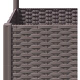  Vrtna sadilica s rešetkom smeđa 80 x 40 x 136 cm PP | shoptok.hr