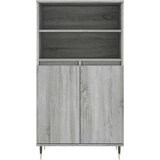 vidaXL Visoka komoda siva sonome 60x36x110 cm od konstruiranog drva | shoptok.hr