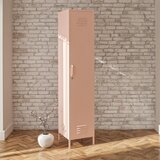 Støraa Ružičasti metalni ormarić 38x185x40 cm Mission District – | shoptok.hr