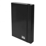  Fascikl kartonski Spree s klapnama i gumicom, 250X350X50 mm, crni | shoptok.hr