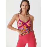 Sinsay Crop top cvjetna uzorka | shoptok.hr