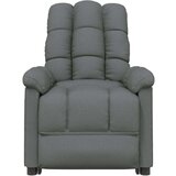  Naslanjač iz temno sivega blaga | Shoptok.si