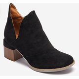 Resti Black women's insulated boots on a brown Karela post - Footwear | Shoptok.si