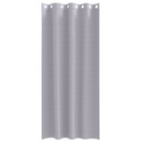 vidaXL Zavjese sa zavjesama 2 pcs Metalna siva 225 x 140 cm Poliester | shoptok.hr
