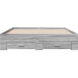  Okvir za krevet s ladicama boja hrasta 160x200 cm drveni | shoptok.hr