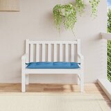  Jastuk za vrtnu klupu prošarano plavi 100x50x7 cm tkanina | shoptok.hr