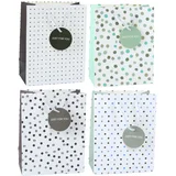 Bag With Dots Inscription Just For You 23 x 18 x 10.5 cm