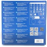 Aigostar led rgbw prigušiva zidna svetiljka mesh smart LED/12W/230V + daljinski upravljač, bela | Eponuda.com
