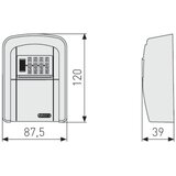Abus Ormarić za ključeve 707 | shoptok.hr