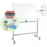  Vrtljiva mobilna tabla 120 x 180 cm + Komplet Piši Briši TOPBOARD | Shoptok.si