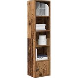 vidaXL Regal za knjige boja starog drva 31x24x127 cm drveni | shoptok.hr
