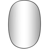Zidno ogledalo crna 50x35 cm | Eponuda.com