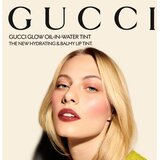 Gucci Glow Oil-In-Water Tint Liquid Lipstick sjajni hidratantni tekući ruž za usne nijansa 225 Marianne Mauve 6.5 ml | shoptok.hr