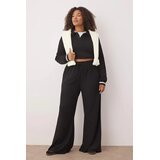 Trendyol Ženske pantalone Tbbaw26Ar00011, Crne Cene