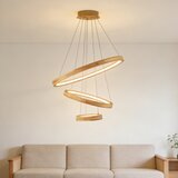  Brilagi - LED luster na sajli UMEA WOOD LED/45W/230V, prečnik 60 cm, drveni | Eponuda.com
