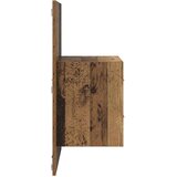  Wall-mounted noćni ormarić 2 pcs Staro drvo 48,5 x 32,5 x 80 cm | Eponuda.ba