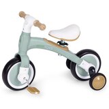 ECO TOYS balans bicikl sa pedalama i pomoćnim točkovima 3u1 green Cene