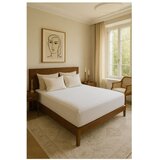 Mila Home Luxury Bela napenjalna rjuha iz renforce bombaža 200x140 cm Ranforce – | Shoptok.si
