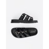 SEASTAR Black women's flip-flops decorated with three stripes | shoptok.hr