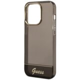 Guess GUHCP14XHGCOK ovitek za iphone 14 pro max - temno prozoren | Shoptok.si