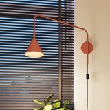 Sollux Stenska svetilka NOX rdeča okra, (5000352015) | Shoptok.si