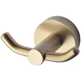 gold dvostruka garderobna vešalica