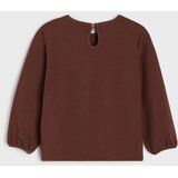 Sinsay Pamučna bluza s aplikacijom Slike