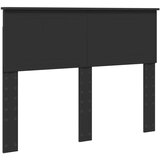  Konstrukcija postelje Črna 120 x 200 cm Masivno borovo les, (5000103333) | Shoptok.si