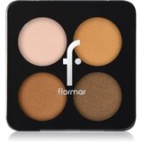 Flormar Color Eyeshadow Palette paleta senčil za oči odtenek 003 Bronze Goddess 6 g | Shoptok.si