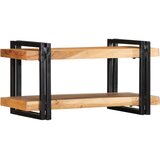  Zidna polica 70x33x35 cm puno drvo bagrem | shoptok.hr