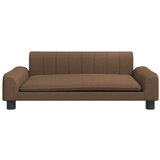 Otroški kavč rjav 90x53x30 cm blago, (20988138) | Shoptok.si