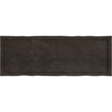 Stolna ploča tamnosmeđa 140x50x(2-6) cm obrađena hrastovina | Eponuda.ba