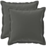  Jastuk s jastukom HOUTEN 2 kom. Antracit Poliester - Antracit 50 x 50 cm 2 | shoptok.hr