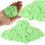 Dječji kreativni kinetički pijesak 1kg zeleno  Dječji kreativni kinetički pijesak 1kg zeleno Slike