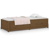  dnevna postelja medeno rjava 80x200 cm trdna borovina, (20723407) | Shoptok.si
