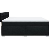  Krevet s oprugama i madracem crni 180x200 cm od tkanine | shoptok.hr