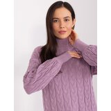 Wool Fashion Italia Sweater-AT-SW-2348.88-light purple Cene