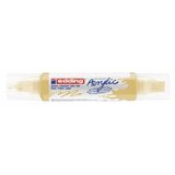  Akrilni marker E-5400 double-liner sa dva vrha Edding nežno žuta Cene